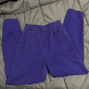 Purple Congo jeans